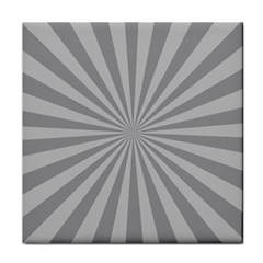 Grey Starburst Line Light Face Towel by Mariart