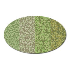 Camo Pack Initial Camouflage Oval Magnet