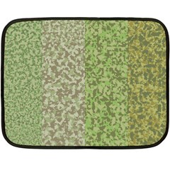 Camo Pack Initial Camouflage Double Sided Fleece Blanket (mini) 