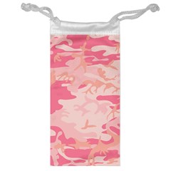 Initial Camouflage Camo Pink Jewelry Bag by Mariart