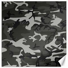 Initial Camouflage Grey Canvas 16  X 16   by Mariart