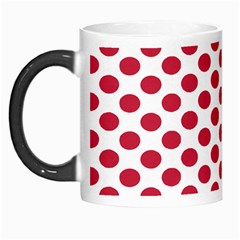 Polka Dot Red White Morph Mugs