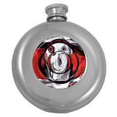 Jigsaw Round Hip Flask (5 Oz) by 3Dbjvprojats