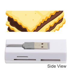 Sandwich Biscuit Chocolate Bread Memory Card Reader (stick) 