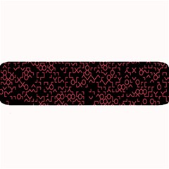 Random Red Black Large Bar Mats by Mariart