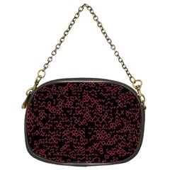 Random Red Black Chain Purses (two Sides)  by Mariart