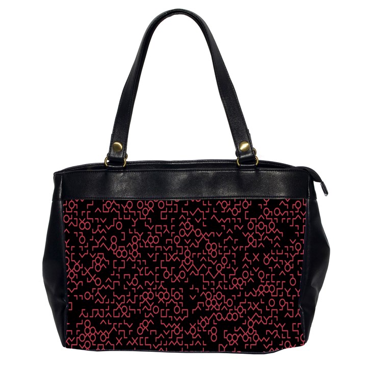 Random Red Black Office Handbags (2 Sides) 