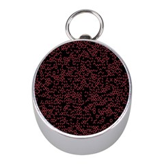 Random Red Black Mini Silver Compasses