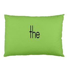 Sign Green The Pillow Case (two Sides) by Mariart