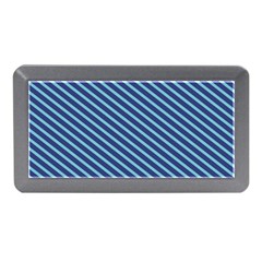 Striped  Line Blue Memory Card Reader (mini)