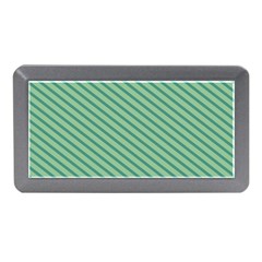 Striped Green Memory Card Reader (mini)