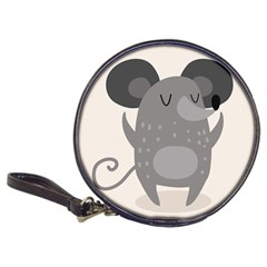 Tooth Bigstock Cute Cartoon Mouse Grey Animals Pest Classic 20-CD Wallets