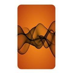Transparent Waves Wave Orange Memory Card Reader
