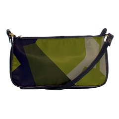 Unifom Camuflage Green Frey Purple Falg Shoulder Clutch Bags by Mariart