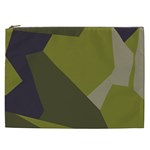 Unifom Camuflage Green Frey Purple Falg Cosmetic Bag (XXL)  Front