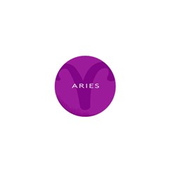 Zodiac Aries 1  Mini Buttons by Mariart