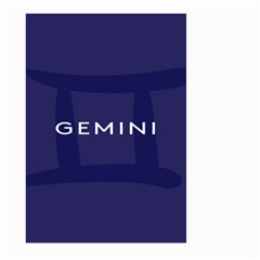 Zodiac Gemini Large Garden Flag (two Sides) by Mariart