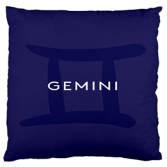 Zodiac Gemini Standard Flano Cushion Case (one Side)