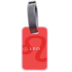 Zodiac Leo Luggage Tags (two Sides) by Mariart