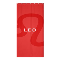 Zodiac Leo Shower Curtain 36  X 72  (stall) 