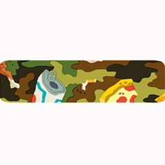 Urban Camo Green Brown Grey Pizza Strom Large Bar Mats by Mariart