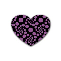 Pattern Heart Coaster (4 Pack)  by Valentinaart