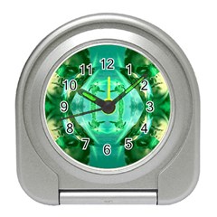 Green Lantern 3d Effect Travel Alarm Clocks by 3Dbjvprojats