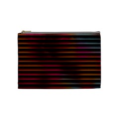 Colorful Venetian Blinds Effect Cosmetic Bag (Medium) 