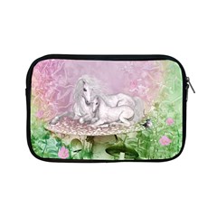 Wonderful Unicorn With Foal On A Mushroom Apple Ipad Mini Zipper Cases by FantasyWorld7