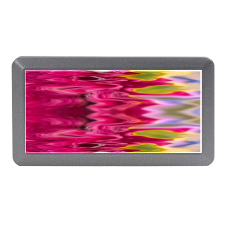 Abstract Pink Colorful Water Background Memory Card Reader (Mini)