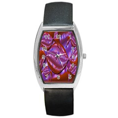 Passion Candy Sensual Abstract Barrel Style Metal Watch