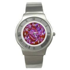 Passion Candy Sensual Abstract Stainless Steel Watch