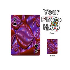 Passion Candy Sensual Abstract Playing Cards 54 (mini)  by Simbadda