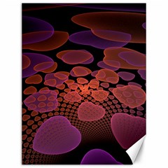 Heart Invasion Background Image With Many Hearts Canvas 12  X 16   by Simbadda