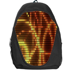 Circle Tiles A Digitally Created Abstract Background Backpack Bag by Simbadda