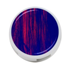 Abstract Color Red Blue 4-port Usb Hub (two Sides)  by Simbadda