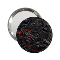 Volcanic Lava Background Effect 2 25  Handbag Mirrors by Simbadda