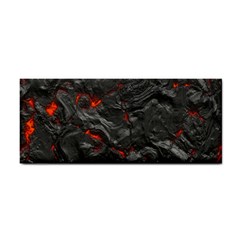 Volcanic Lava Background Effect Cosmetic Storage Cases by Simbadda