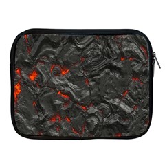 Volcanic Lava Background Effect Apple Ipad 2/3/4 Zipper Cases by Simbadda