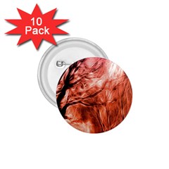 Fire In The Forest Artistic Reproduction Of A Forest Photo 1 75  Buttons (10 Pack) by Simbadda