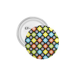 Diamond Argyle Pattern Colorful Diamonds On Argyle Style 1 75  Buttons by Simbadda