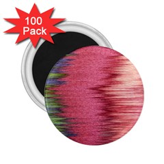 Rectangle Abstract Background In Pink Hues 2 25  Magnets (100 Pack) 