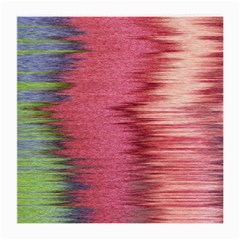 Rectangle Abstract Background In Pink Hues Medium Glasses Cloth (2-side) by Simbadda