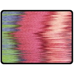 Rectangle Abstract Background In Pink Hues Fleece Blanket (large)  by Simbadda