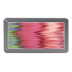 Rectangle Abstract Background In Pink Hues Memory Card Reader (mini) by Simbadda