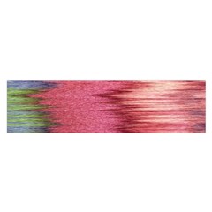 Rectangle Abstract Background In Pink Hues Satin Scarf (oblong) by Simbadda