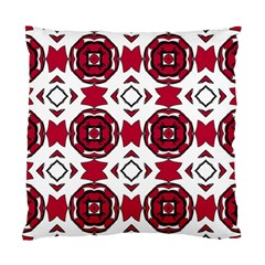 Seamless Abstract Pattern With Red Elements Background Standard Cushion Case (two Sides) by Simbadda
