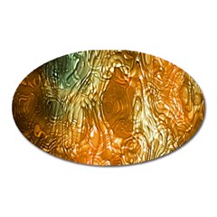 Light Effect Abstract Background Wallpaper Oval Magnet by Simbadda