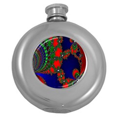 Recurring Circles In Shape Of Amphitheatre Round Hip Flask (5 Oz)