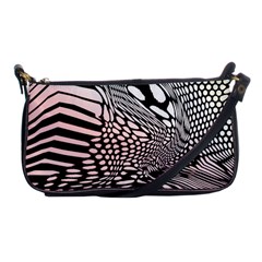 Abstract Fauna Pattern When Zebra And Giraffe Melt Together Shoulder Clutch Bags by Simbadda